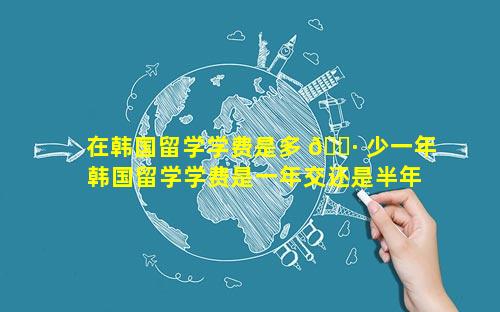 在韩国留学学费是多 🌷 少一年 韩国留学学费是一年交还是半年 🐳 交